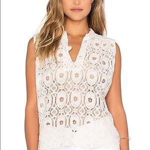 NSF Conor top in lace